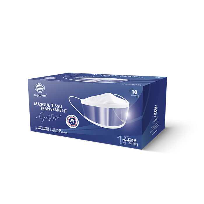 masques transparents adulte - 10 lavages masques transparents adulte - 10 lavages
