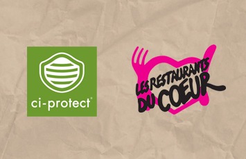 Recyclez votre masque transparent et faites un don